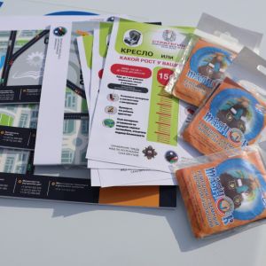 Сотрудники Минтранспорта и дорожного хозяйства, Управтодора республики совместно с инспекторами ГИБДД провели профилактическу...