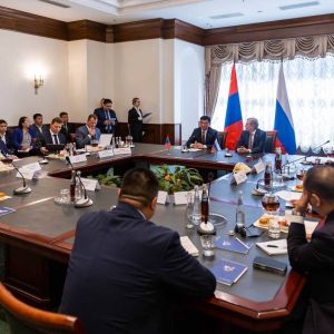 Министерство транспорта РФ (VK) Виталий Савельев провел рабочую встречу с Министром развития дорог и транспорта Монголии 21...